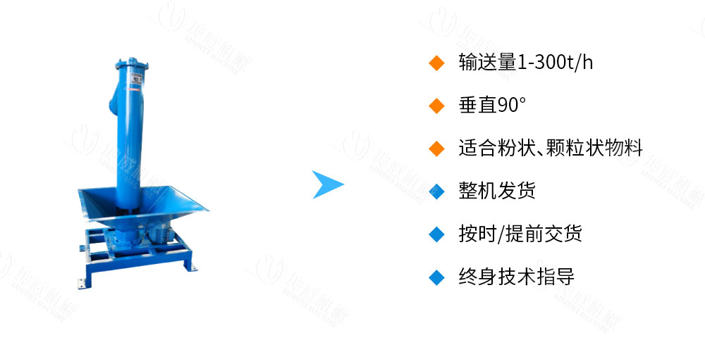绞龙螺旋输送机特点优势